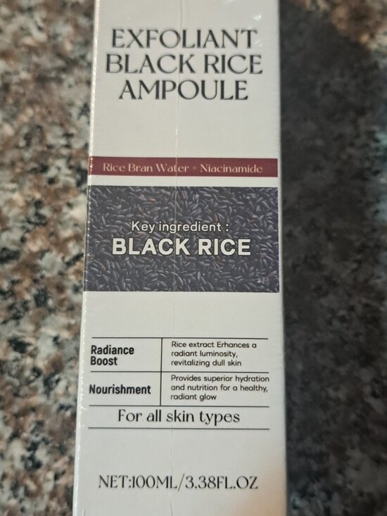 OCEAURA Other - OCEAURA EXFOLIANT BLACK RICE AMPOULE